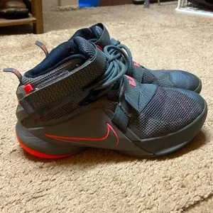 Nike Lebron James shoes with Velcro strap
